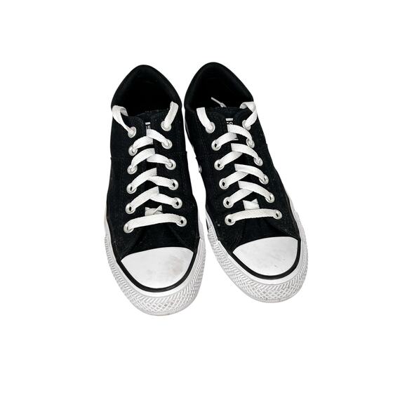 Converse Chuck Taylor Black White All Star Madison Low Top Lace Up Sneaker - Picture 2 of 6